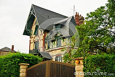 Original Norman style house in Livarot, France