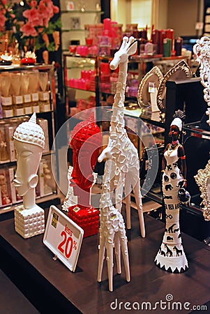 Ornaments sold in Department Stores