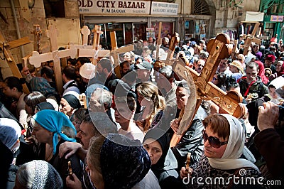 Orthodox Christians mark Good Friday in Jerusalem