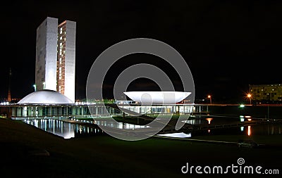 Oscar Niemeyer - The National Congress of Brazil