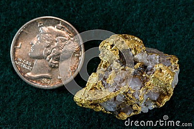 Nevada Gold / Quartz Nugget