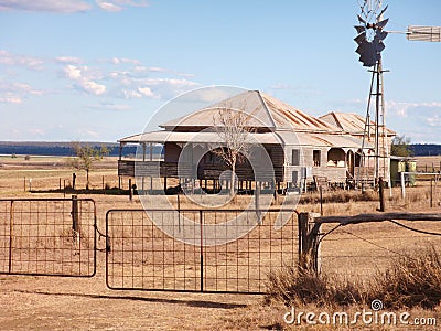 Outback Farmhouse, Queensland Australia Stock Photos - Image: 14333343