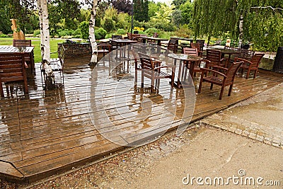 Outdoor seating