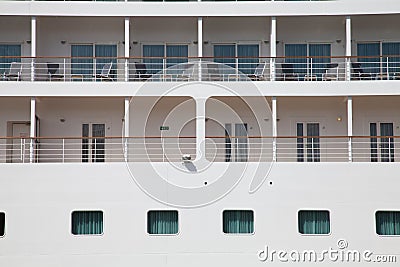 Outside cabin cruise ship
