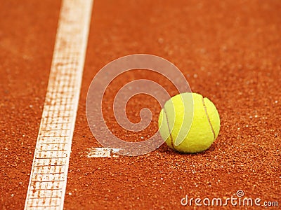 Tennis court line with ball (56)