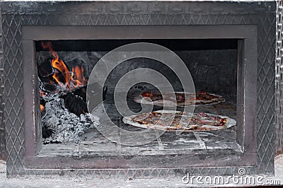 Oven pizzas