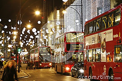 2013, Oxford Street with Christmas Decoration