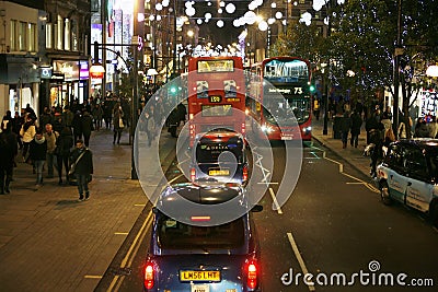 2013, Oxford Street with Christmas Decoration