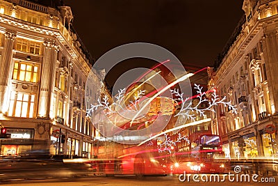 Oxford Street Christmas lights