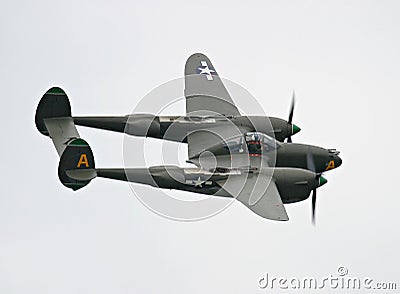 P-38 Lightning fighter plane