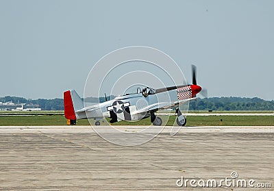 P-51 Mustang world war two fighter