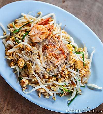 Pad Thai; Thai cuisine food