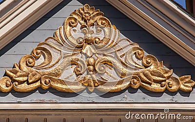 Painted Lady architectural detail