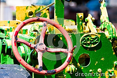 Painted Tractor