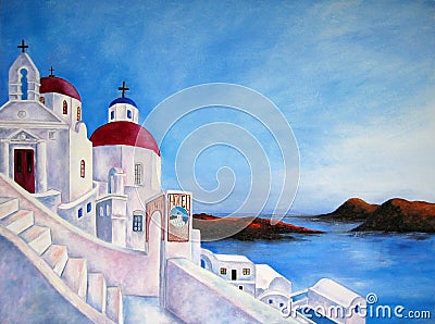 Painting of Greece