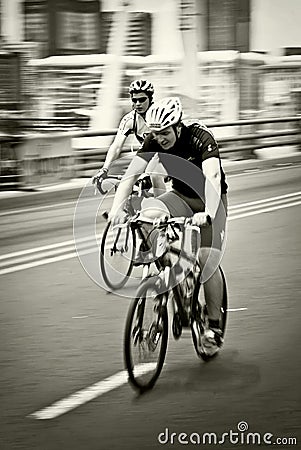 Pair of Cyclists - 94.7 Cycle Challenge