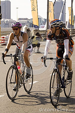 Pair of Cyclists - 94.7 Cycle Challenge