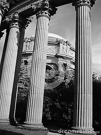 Palace of Fine Arts Columns