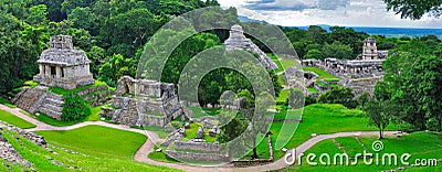 Palenque Ancient Maya Temples, Mexico