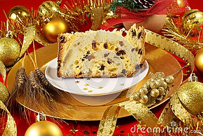 Panettone christmas cake