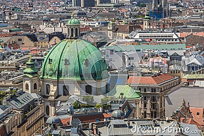 Panorama of Vienna from St. Stephen s Cathedral