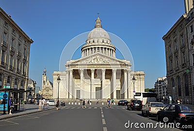 Pantheon of Paris, france
