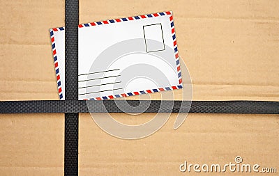 Paper box package with Old envelopes