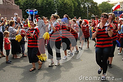 Parade Crew of the ship