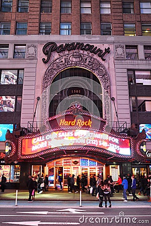 Paramount Theatre, Times Square, Manhattan, NYC