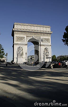 Paris. Arch de Triumph.