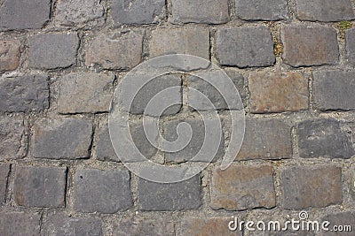 Paris Cobblestone Leading to the Sacre Coeur