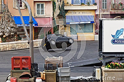 Paris - Disney Studios, Stunt Car on two wheels