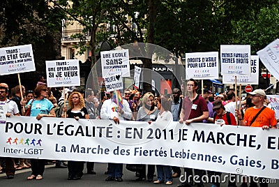 Paris, France: Gay Pride Parade