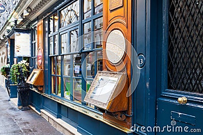 Historical Cafe Procope in Paris