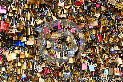 PARIS Love padlocks
