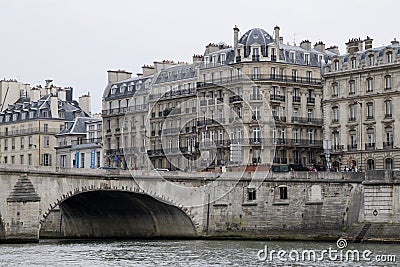 Paris and the river Seine