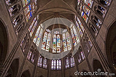 Paris - sanctuary of Saint Denis cathedral