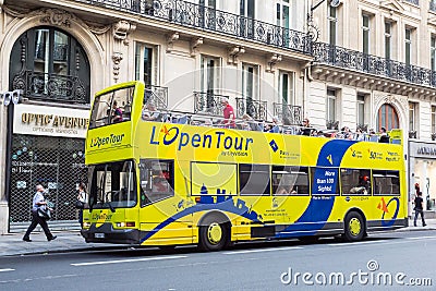 Paris Tour Bus