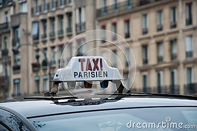 Parisian taxi