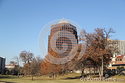 Park and Big Building