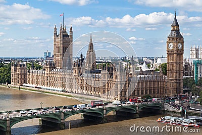 Parliament Building and Big Ben London England