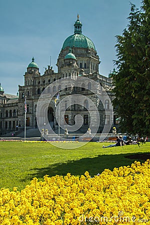 Parliament house in Victoria BC.