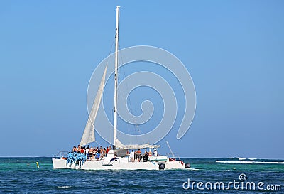 Party yacht in Punta Cana, Dominican Republic