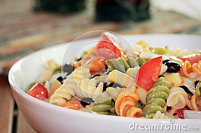 Pasta Bean Salad