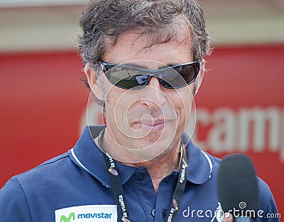 Kommentar Pedro-Perico Delgado das Vuelta 2012 auf dem spanischen Fernsehen. - pedro-delgado-bei-vuelta-2012-26561030