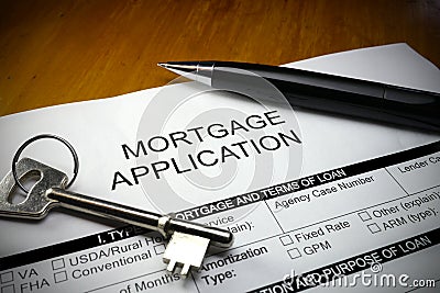 Pen lying property mortgage application