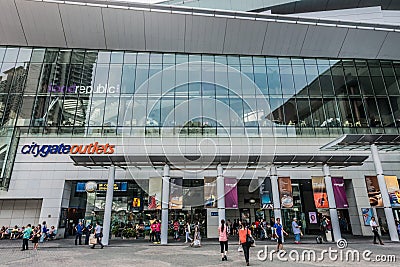 People CityGate Outlet Shopping Mall Tung Chung Editorial Stock Photo - Image: 56031003