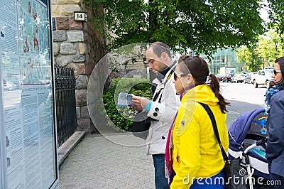 People information sign