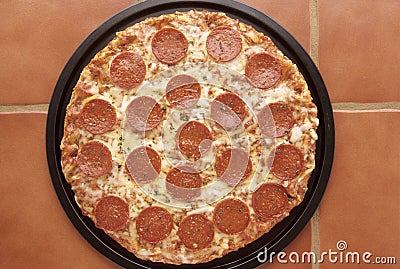 Pepperoni Pizza Pan