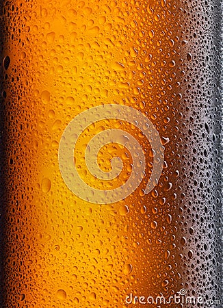 Perfect beer bottle on white background